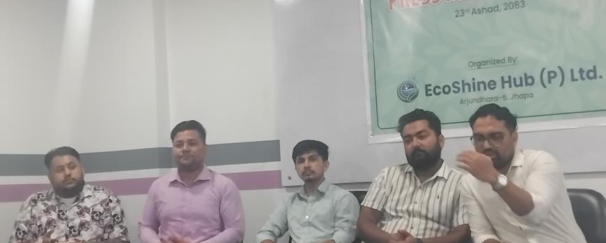 ईको साइन कमर्सीयल लण्ड्री एण्ड सेनीटाईजेशन सर्भिस सञ्चालनमा